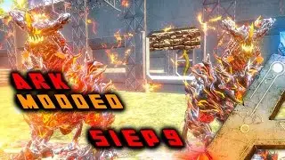 ARK - DRAGON GODLING BREEDING W/ TWIN HATCHING, BASE DEFENSE UPGRADES ( ARK Modded S1EP9 )
