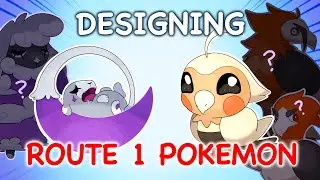 Designing Route 1 Pokemon for the STARFALL Region!