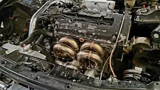 Acura integra street turbo kit e85 tips catch can info
