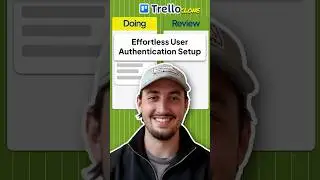 Effortless User Authentication Setup