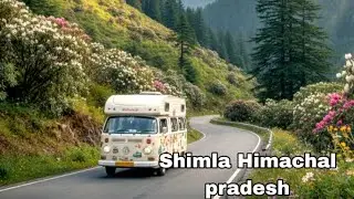Travel vlog Shimla Himachal Pradesh 🤩 | Road trip beautiful views on road | 🌼