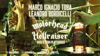 Marco Ignacio Toba (Ft. Leandro Bordicelli) - M&ouml;torhead - Hellraiser (Bass and Drums Playthrough)
