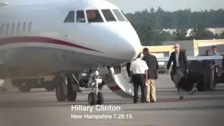 Clinton Wants To Cut Carbon But Won&rsquo;t Cut Her Private Jets