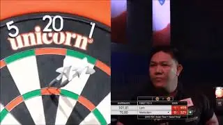 NOEL MALICDEM 9 DARTER ON PDC ASIA TOUR 2018