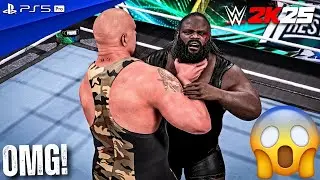 WWE 2K25 BIG SHOW VS MARK HENRY