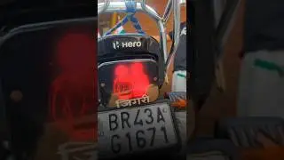 Splendor Back Light Dosti Sticker 🔥 Unique Modification in Supaul
