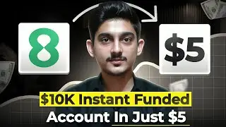 $5 to Trade a $10K Funded Account? | Eightcap Instant Day Trader Challenge Explained
