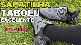 Sapatilha de MTB/SPEED TABOLU com Sistema BOA do ALIEXPRESS