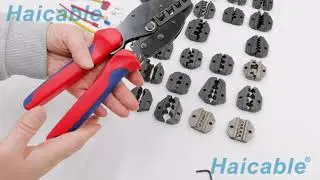 35WF Cord End Sleeve And Wire Ferrules crimping tools dies 10-35 sqmm 8-2AWG crimper dies