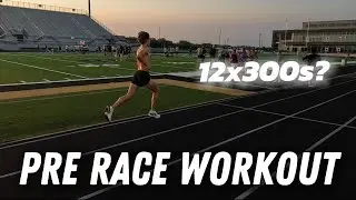 RCXC Boys Take On 12x300 // Pre-Race Workout!