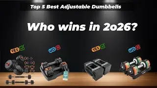 ✅ Top 5 Best Adjustable Dumbbells in 2026 [Watch This Before You Make a Choice!]