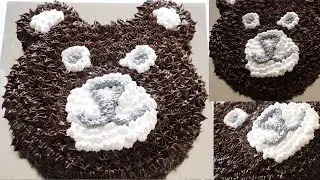 Teddy Bear Birthday Cake/Chocolate Birthday Cake/Teddy cake/Soft&Easy Birthday Chocolate Cake-EP 117