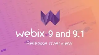 Webix 9 and 9.1 Release Overview