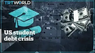 Growing student debt crisis in the US