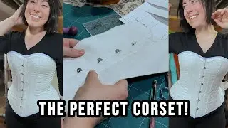 I'm pretty sure we made the perfect corset, omg | Making Rose part 2