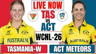 TASMANIA vs ACT METEORS LIVE | TAS-W vs ACT-W - CRICKEX INFO