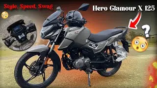 Hero glamour X 125cc - Ride Review In Hindi, Cruise कैसे Set करे, Top Speed, Breaking Test 😍 