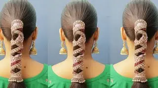 Quick & Neat Hairstyle In Minutes - Easy & Unique Hairstyle With Lace | Self Lace Braid Hairstyle 