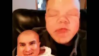 I'm a baby! FaceSwap with baby girl