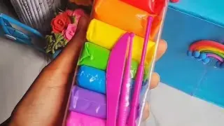 Easy clay craft 🥳||artistryemu||super soft clay 😉||clay Art 🌈