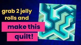 Transform Your Jelly Rolls Into a Masterpiece Quilt