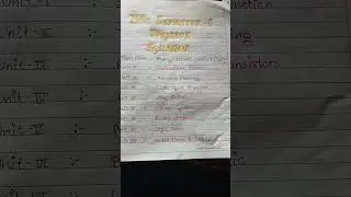 BSC semester 6 physics syllabus ll third year semester 6th physics syllabus 2025