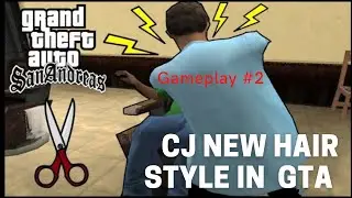 Cj'$ New Hair Style || Gta San Andreas || Mission # 2|| Androids Gameplay||  👀New Look Of CJ |