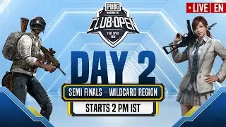 [EN] PMCO Wildcard Semi-Finals Day 2 | Fall Split | PUBG MOBILE CLUB OPEN 2020