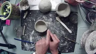 Ceramics A Bell Demo (Pinch pot + Coil Construction)