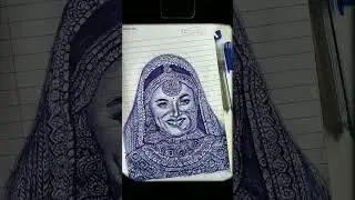 💗😍 SATISFYING CR&Eacute;ATIVE ART'S | ARTIST SONU RATHORE #Shorts #art #drawing