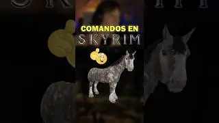 COMANDOS en SKYRIM #skyrim #gaming #videojuegos #justchatting