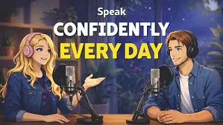 Feel Confident Speaking English Every Day | Gentle Listening Practice