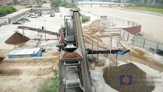 River stone mobile crushing plant；mobile jaw crusher; mobile cone crusher; mobile jaw cone crusher