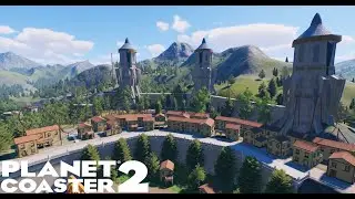 Mediterranean Pirate City and Coaster | Planet Coaster 2 | Ep5