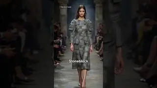 The Minecraft Runway 👗✨ - where fashion meets pixel | #shorts #fashoin #minecraft #runway #ai