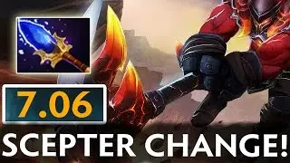 7.06 PATCH UPDATE Dota 2 | Axe SCEPTER CHANGE!