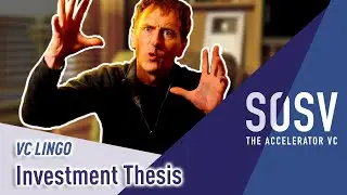 Investment Thesis | VC Lingo | SOSV - The Accelerator VC