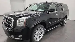 2019 GMC YUKON XL SLT 8 PASSENGER ONYX BLACK 4K WALKAROUND 13917Z SOLD!