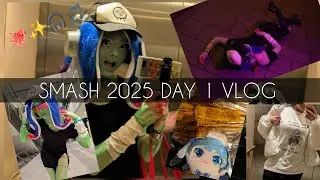 Smash con is a 3 day event now? - SMASH! DAY 1 VLOG