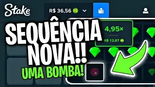 Stake Mines - JOGANDO COM 1 BOMBA (Nova Sequ&ecirc;ncia)