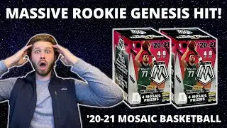 INSANE ROOKIE GENESIS PULL! / 2020-21 PANINI MOSAIC BLASTER BOXES REVIEW