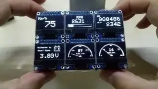 OLEDiUNO Display PCB, please see my improved version too :-)