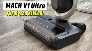 Извините, Дайсон, но MACH V1 Ultra также умеет мыть полы паром!