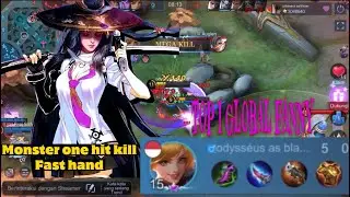Gameplay top 1 global fanny 2022 || fast hand monster one hit kill