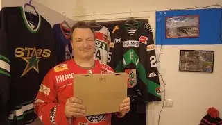 Unboxing a Jersey with a lot of History