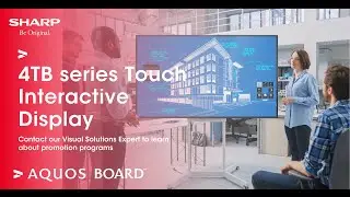 4TB AQUOS BOARD&reg; Touch Interactive Display from Sharp