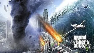 ОГРОМНЫЙ ТОРНАДО, МЕТЕОР И ЦУНАМИ УНИЧТОЖИЛИ ЛОС-САНТОС - МОД «КОНЕЦ ЛОС-САНТОССКОГО АПОКАЛИПСИСА...