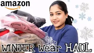 Best Amazon Winter Finds Starting ₹449|Jackets, Sweatshirt,Woolen Track Pant,Sweater|Winterwear Haul