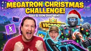 Transformers Christmas with Bumblebee and Megatron