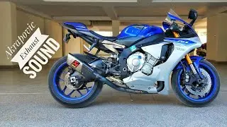 YAMAHA R1 With Akrapovic Exhaust -- Short Spin And Insane Revving 🙊🙈